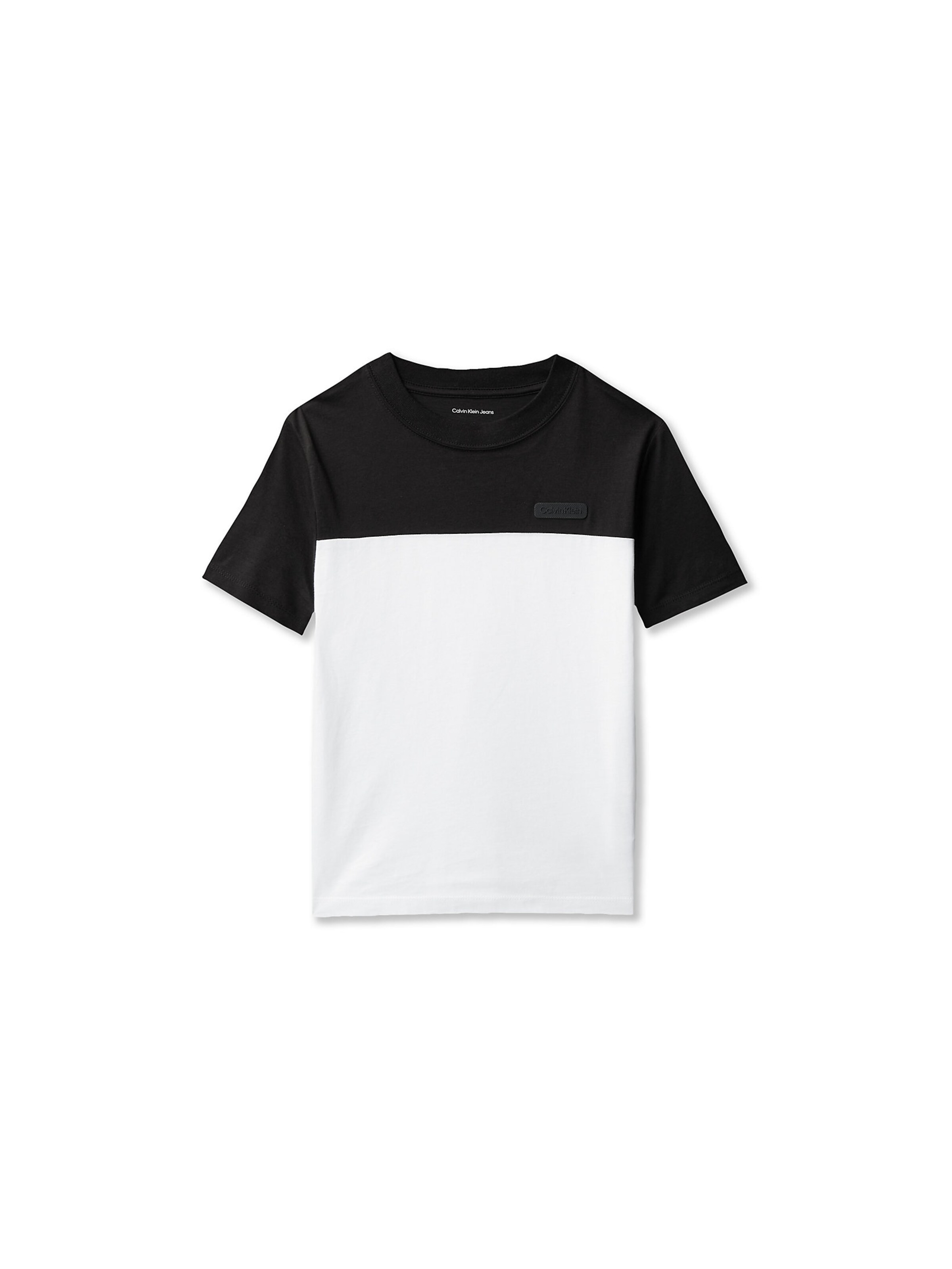 T-Shirt Calvin Klein Jeans en blanc : devant