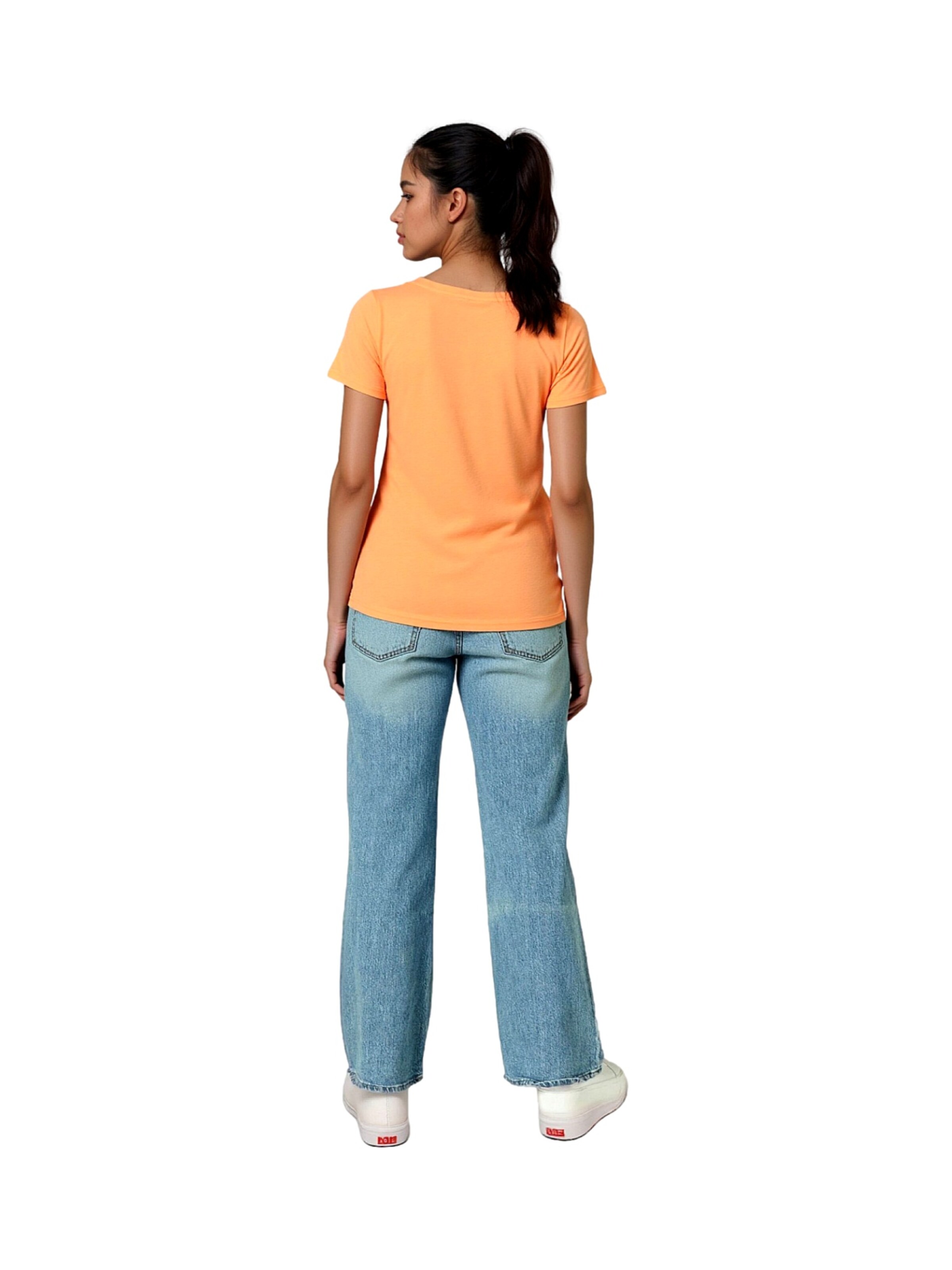 Maglietta di U.S. POLO ASSN. in arancione