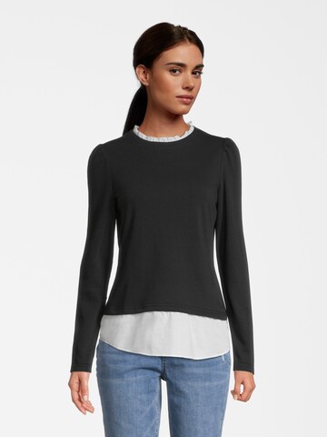 Orsay Sweatshirt 'Pinsweat' in Schwarz: predná strana