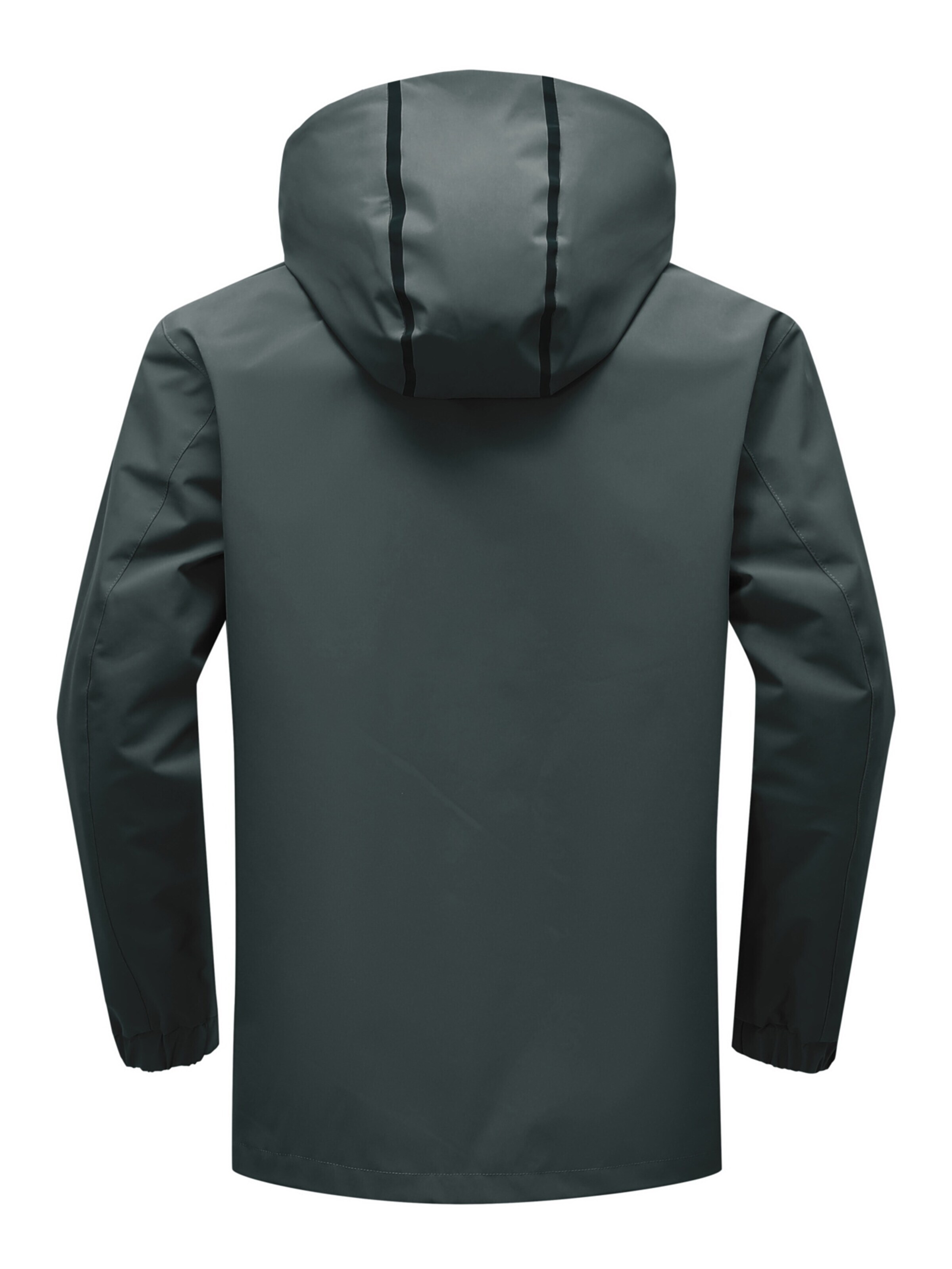 YOUTHUP Outdoor jacket 'Kompakt' in Grey