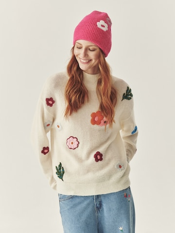 TATUUM Sweater 'Kiko' in Beige: front