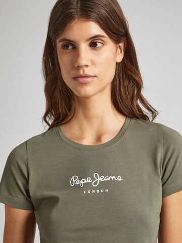 Pepe Jeans T-Shirt 'New Virginia' in Grün