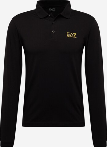 EA7 Emporio Armani T-shirt i svart: framsida