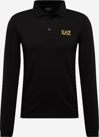 EA7 Emporio Armani - Camiseta en negro: frente