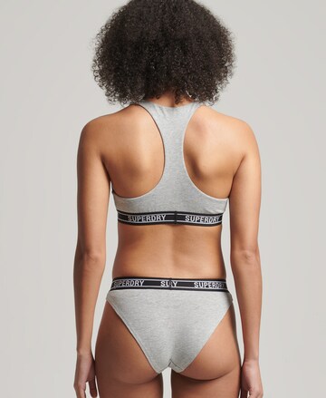 Superdry Bikinihose in Grau