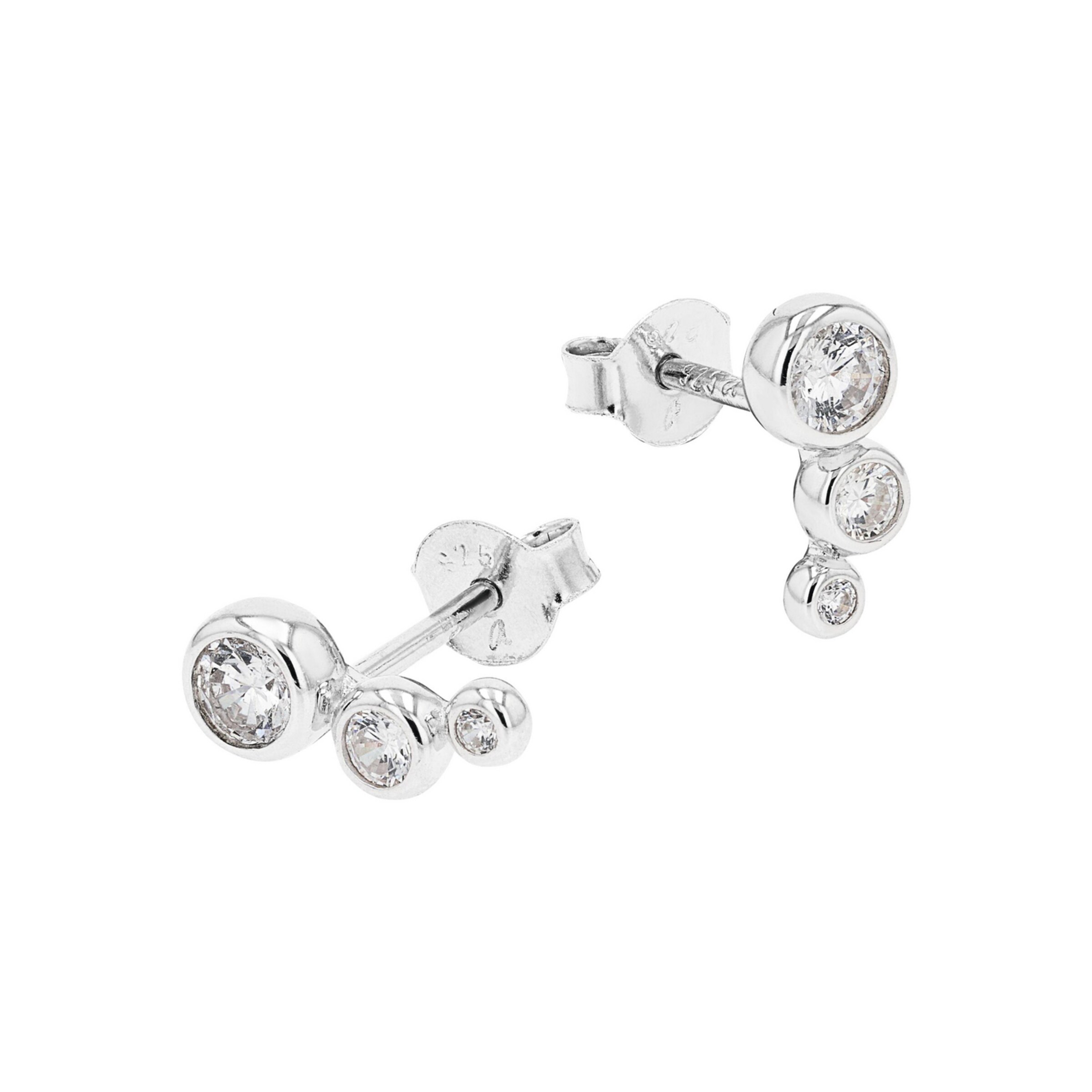 TOM TAILOR Ohrringe in Silber