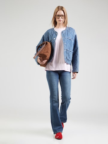 PIECES Oversized shirt 'PCALIFI FASTTRACK' in Pink