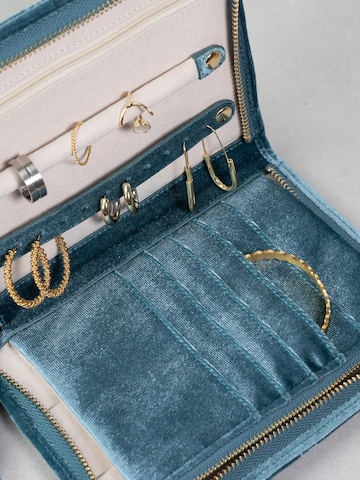 Friedrich23 Jewelry storage 'Schmucketui CHENILLE' in Blue