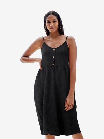 Next - Vestido de verão em preto: frente