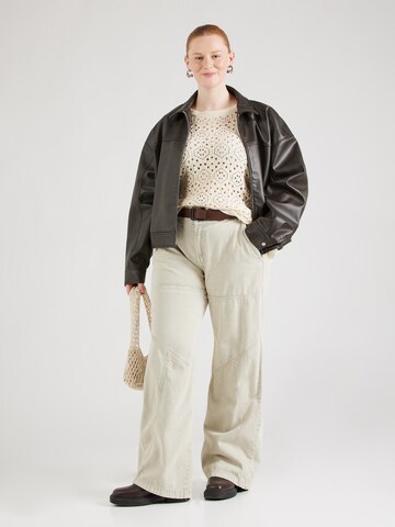 Pull-over 'VMCBERRY' Vero Moda Curve en beige