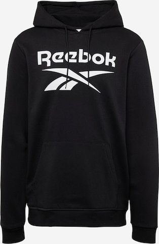Reebok Sportsweatshirt 'Identity' in Schwarz: predná strana