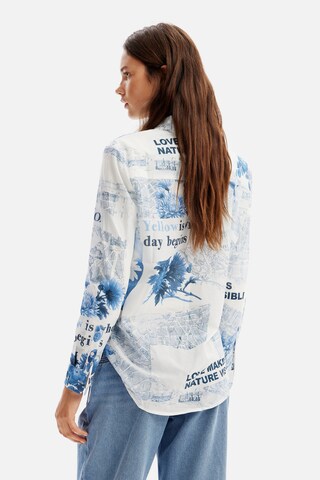 Desigual Bluse in Weiß