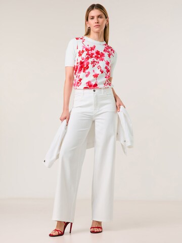 Regular Jean TAIFUN en blanc
