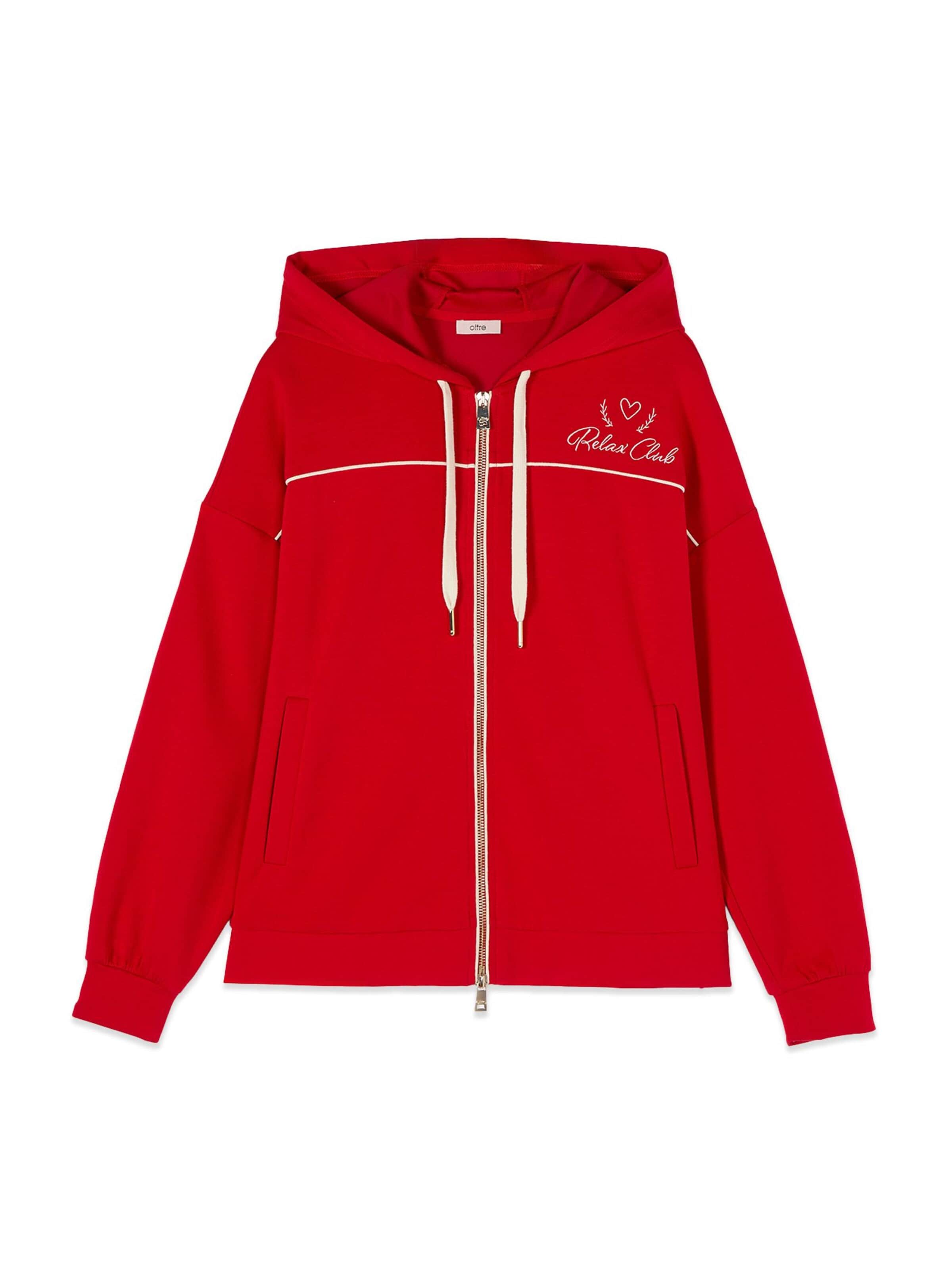 Pull-over oltre en rouge : devant