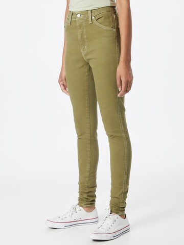 LEVI'S ® Skinny Jeans 'Workwear Mile High' in Green: front