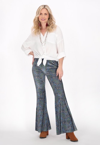 évasé Pantalon usha FESTIVAL en bleu