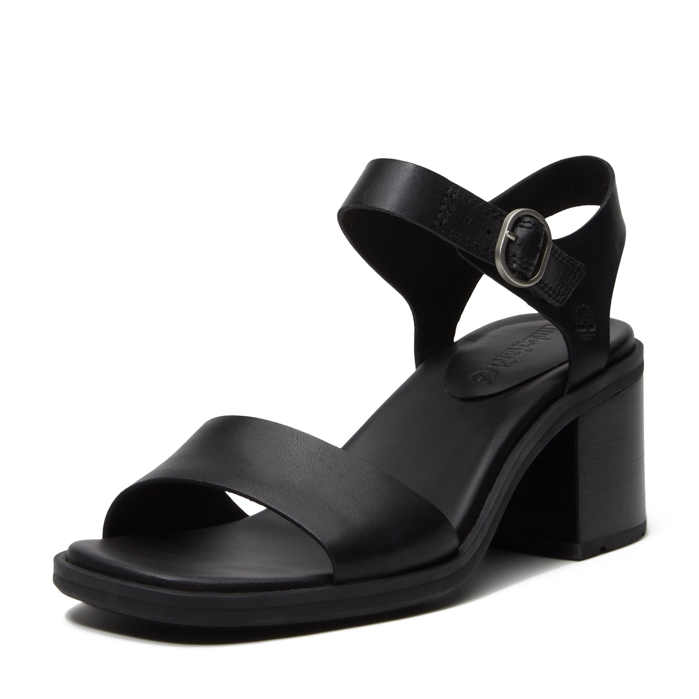 TIMBERLAND Strap Sandals in Black: front