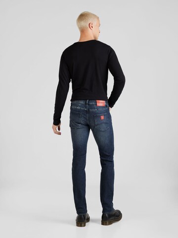ARMANI EXCHANGE Slimfit Jeans i blå