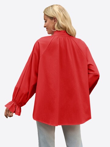 Imily Bela Blouse in Rood: terug