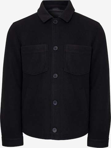 Threadbare Jacke 'Santo' in Schwarz: Vorderseite