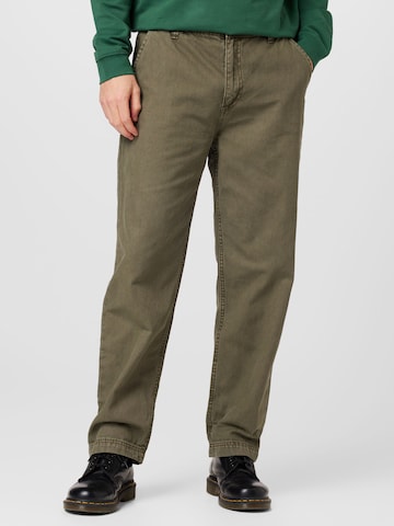 Loosefit Pantalon Cotton On en vert : devant