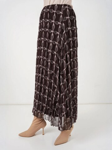 Bigdart Skirt in Brown
