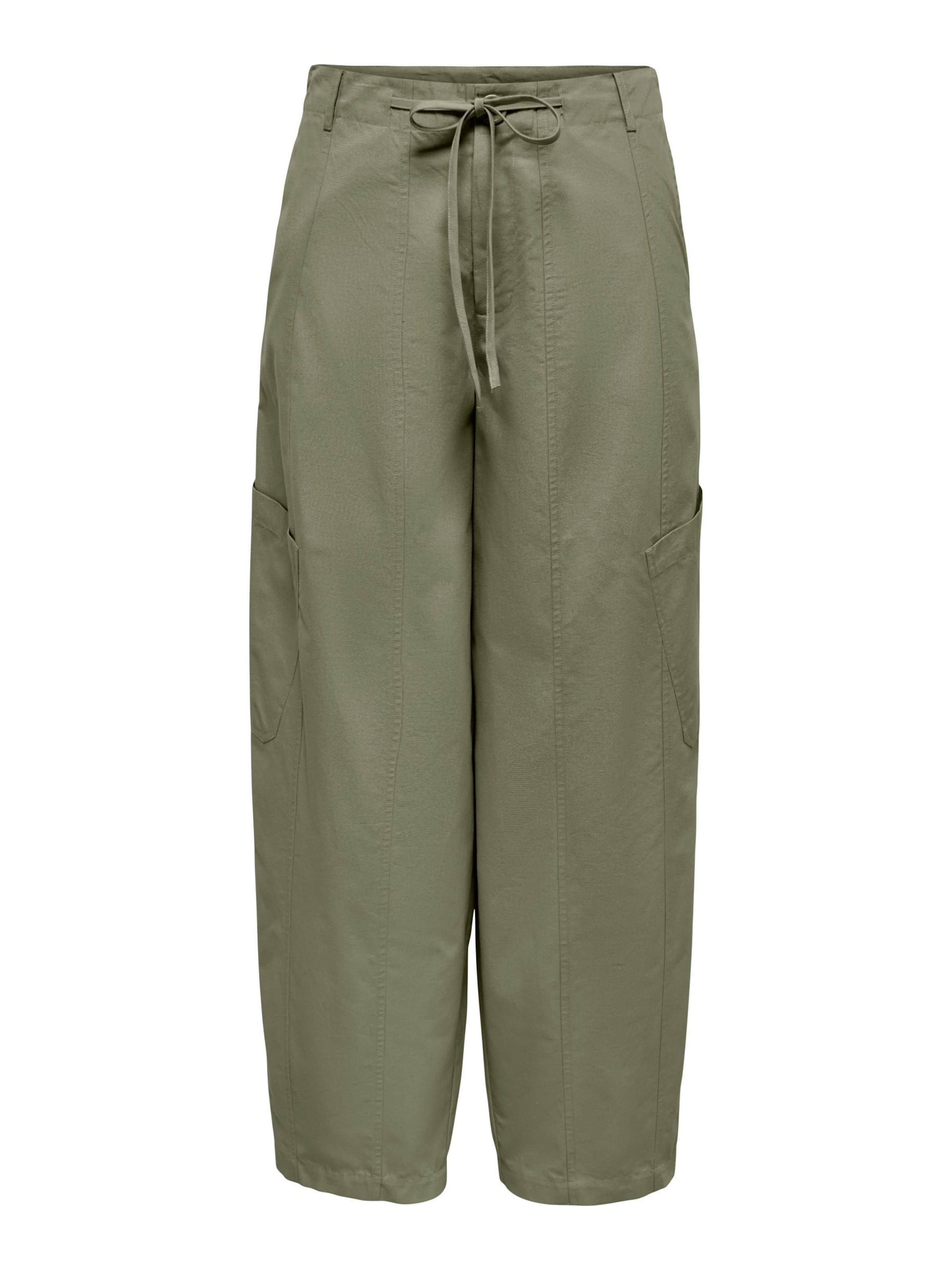 Pantalon cargo 'JDYGeo' JDY en vert : devant