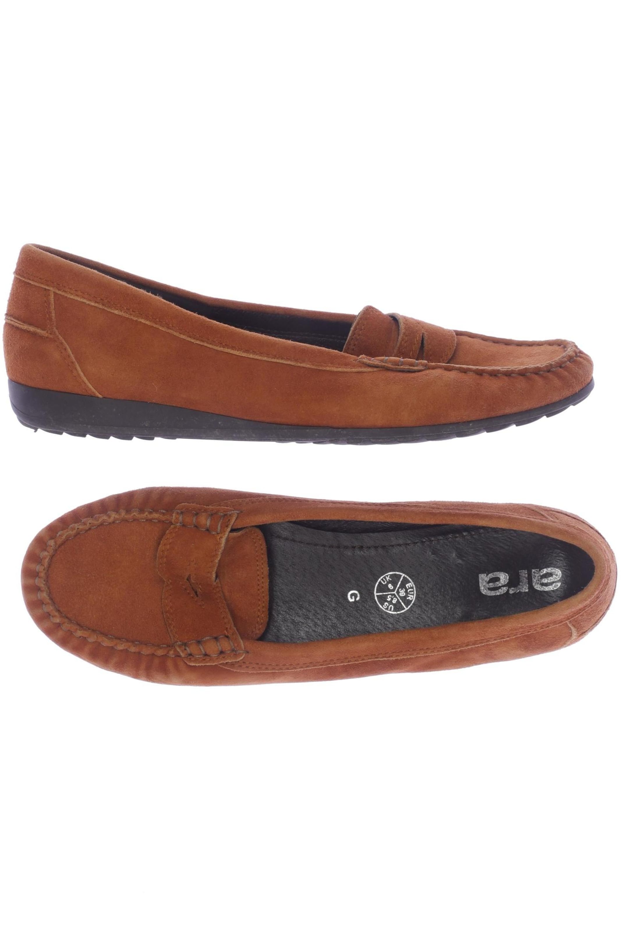 ARA Flats & Loafers in 39 in Orange: front