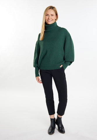 usha WHITE LABEL Sweater 'Iridia' in Green