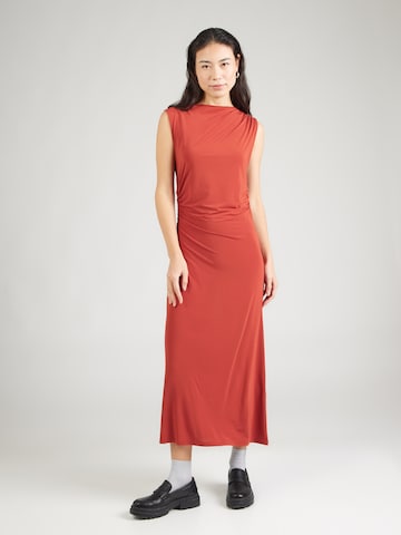 & Other Stories Kleid in Orange: Vorderseite