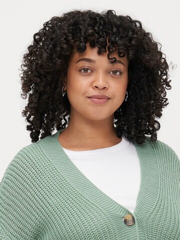 ONLY Carmakoma Cardigan 'CARCAROL NICE' i grøn