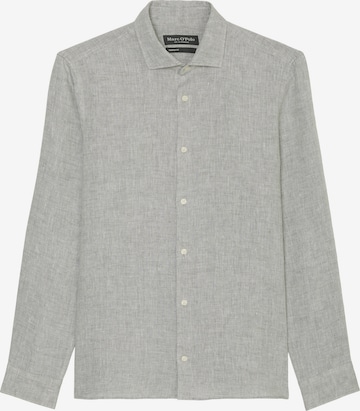 Marc O'Polo Button Up Shirt in Grey: front