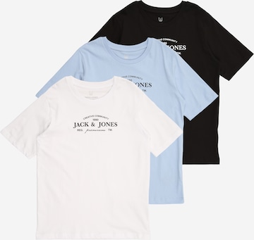 mėlyna Jack & Jones Junior Marškinėliai 'JPRBLAKEVIN': priekis