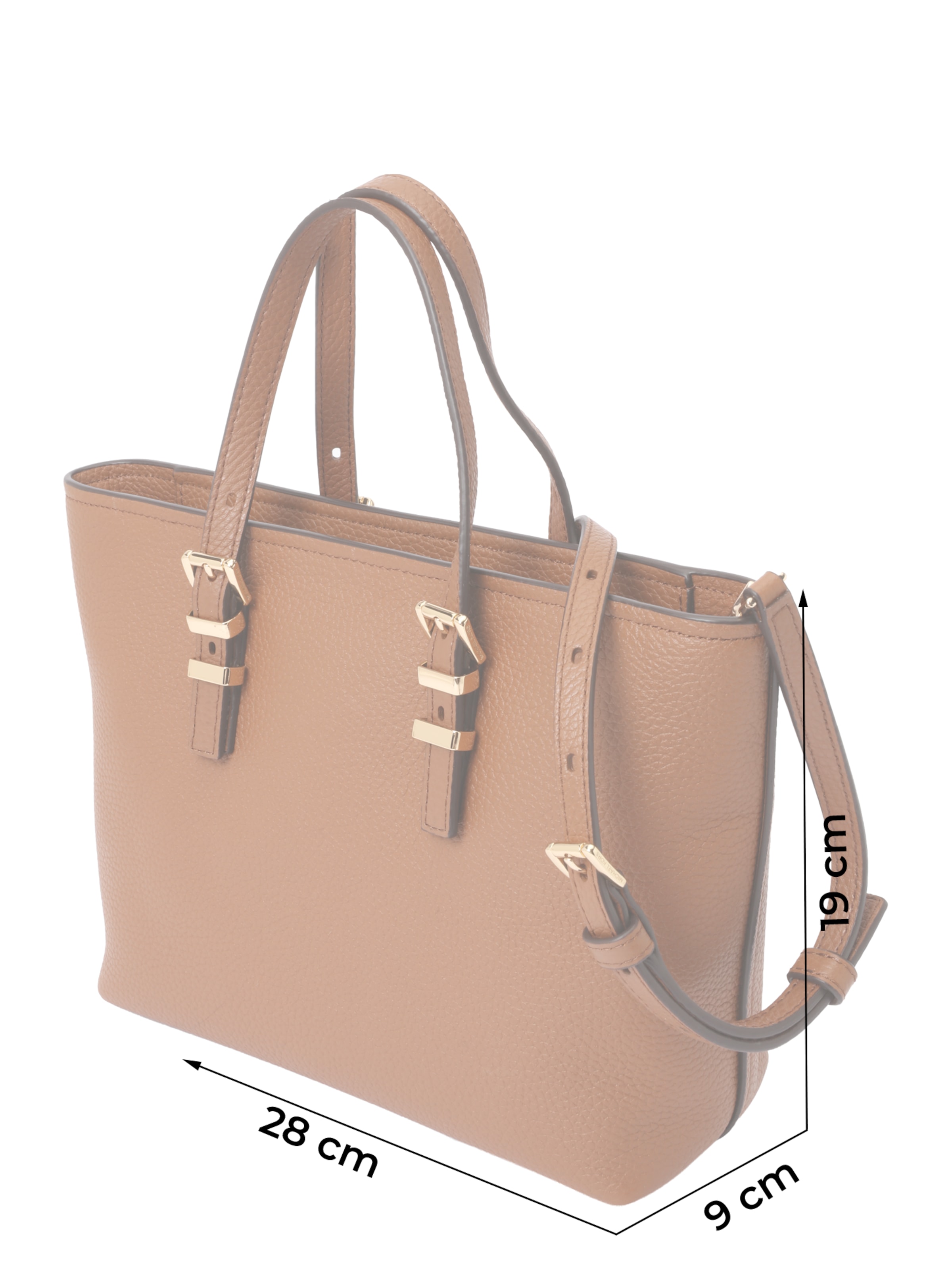 MICHAEL Michael Kors Ročna torbica | rjava barva