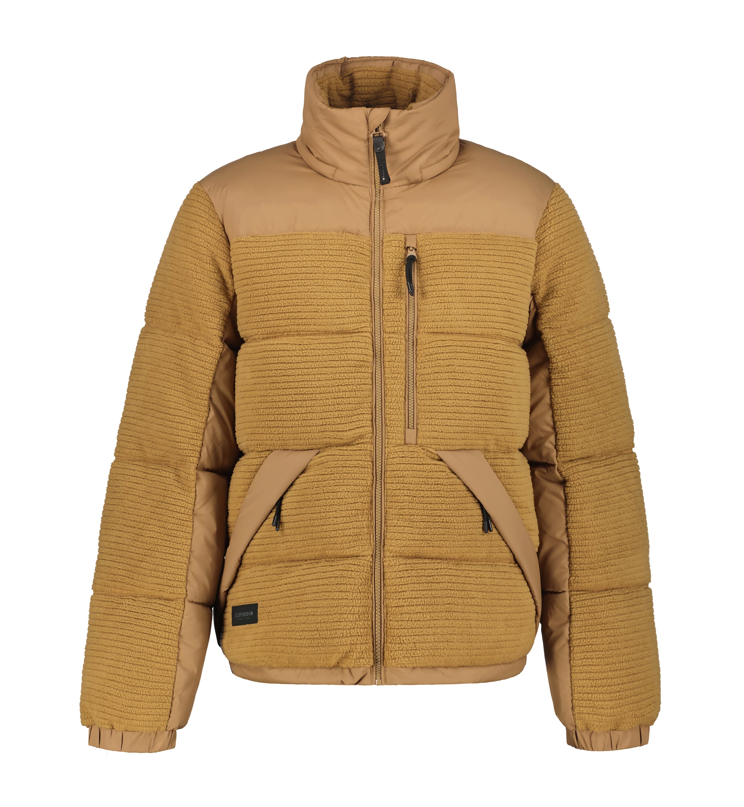 ICEPEAK Winterjacke in Braun: Vorderseite
