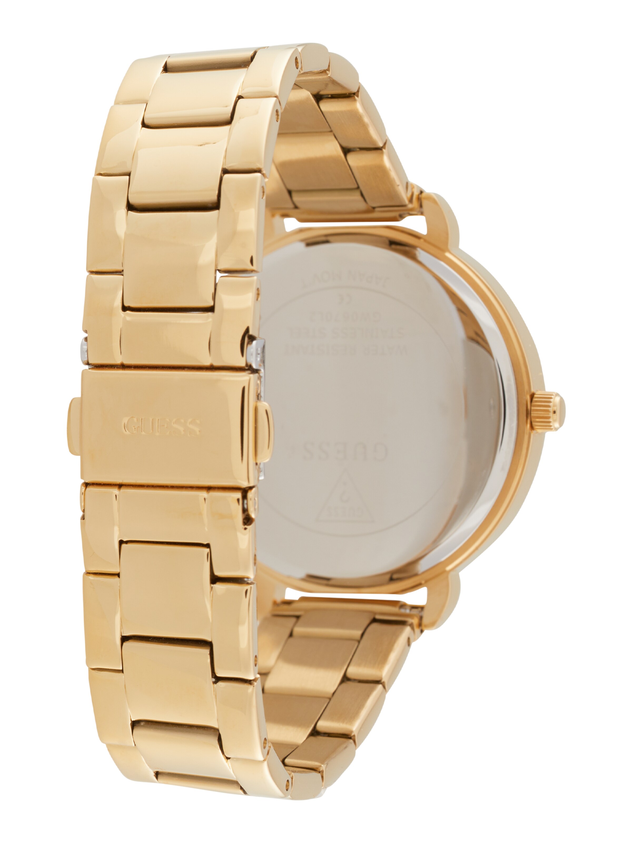 GUESS Analog Watch 'GT Sugarplum' in Gold