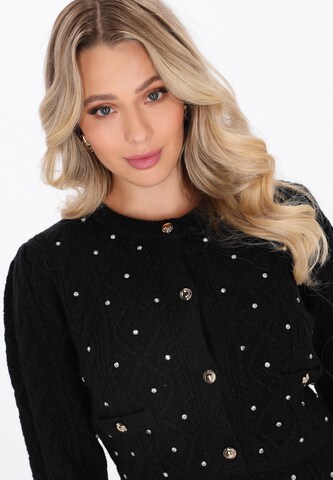 faina - Cárdigan en negro