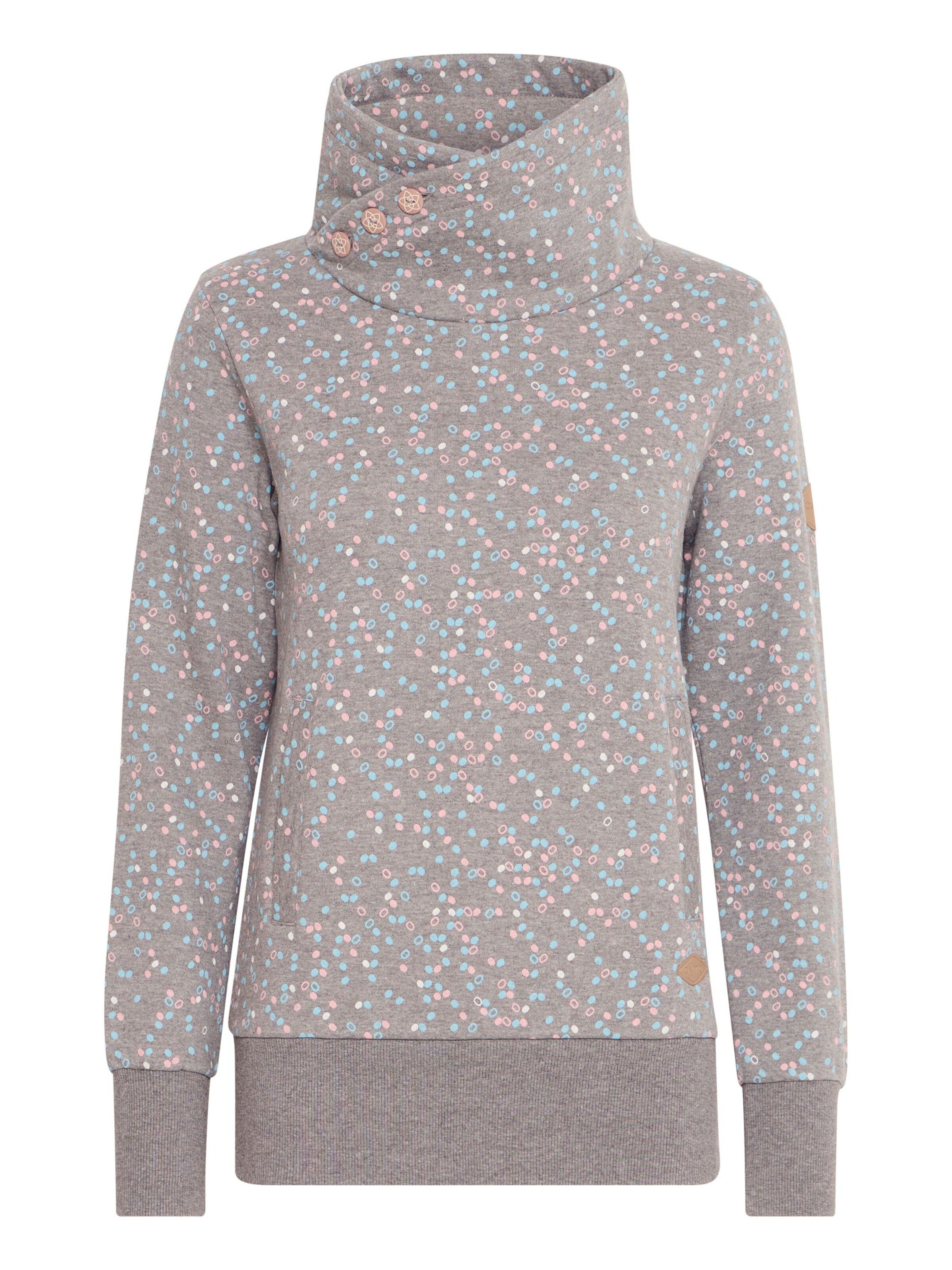 Oxmo - Sudadera 'Beatanette' en gris: frente
