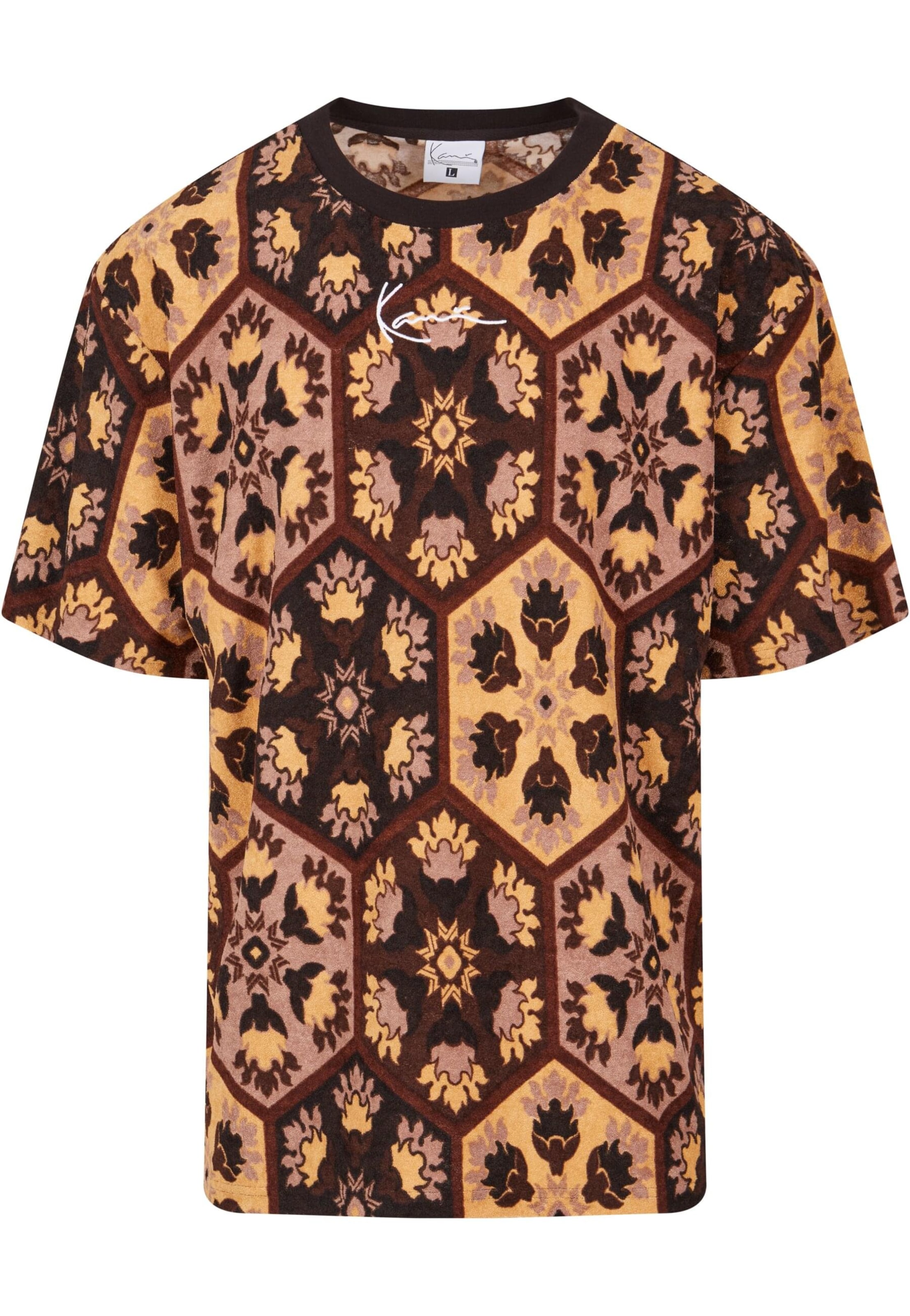 Karl Kani Paita 'KM234-019-2' värissä ruskea: etupuoli