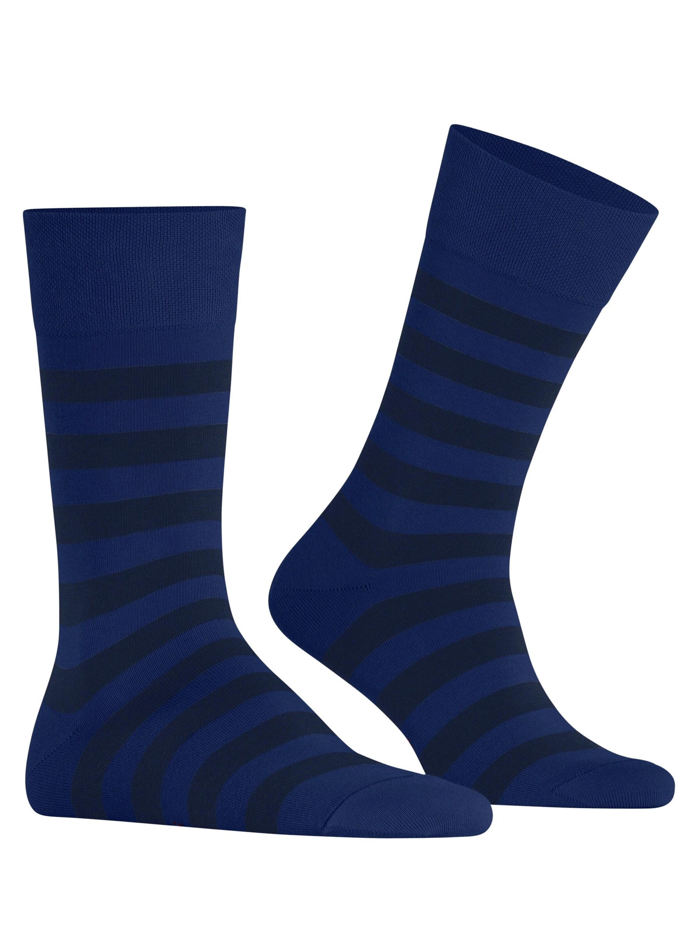 FALKE Socken 'Sensitive Mappd Line'‌‌‌‌‌‌‌‌ in Blau