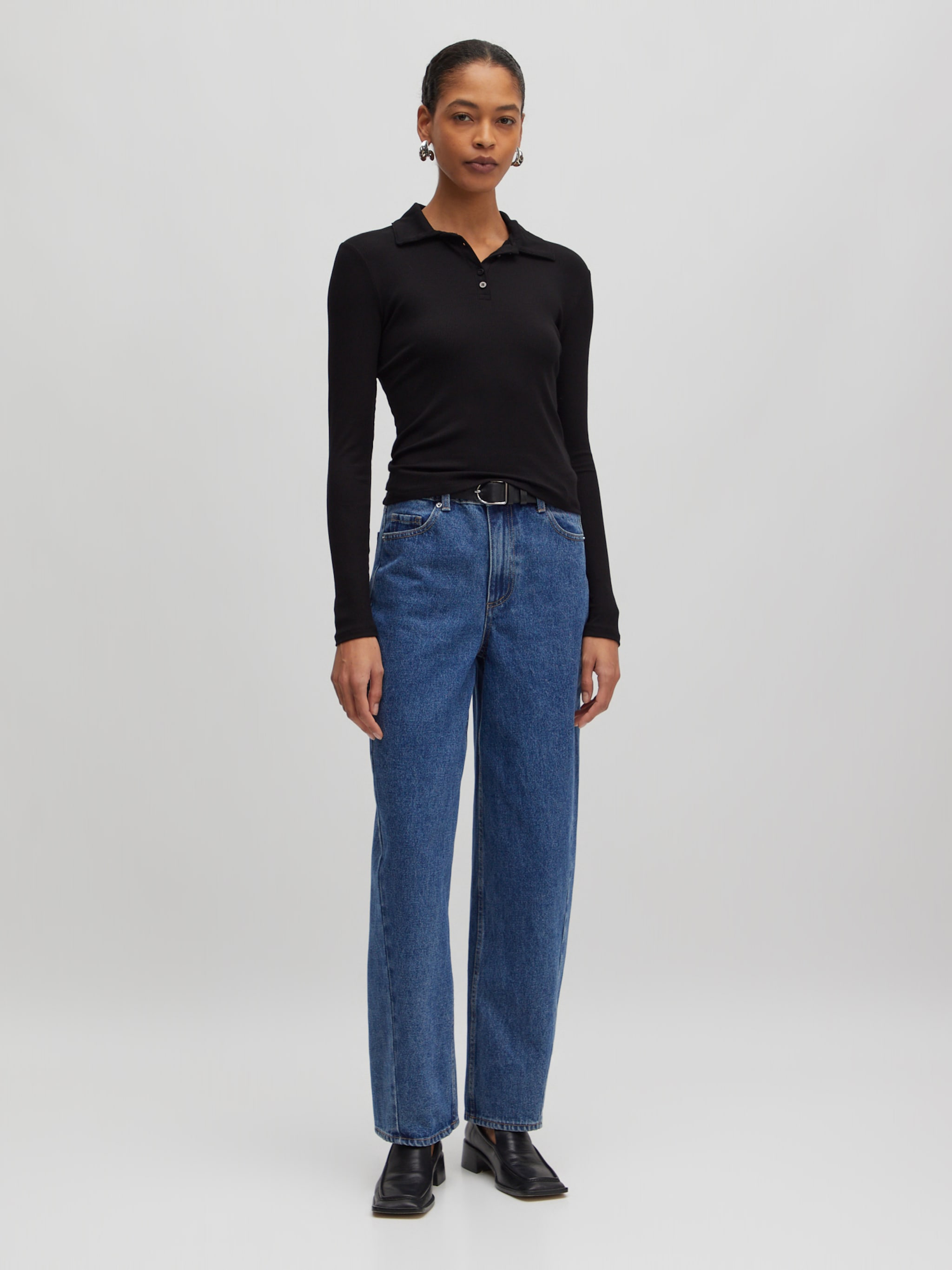 EDITED Productos Camiseta 'Olana' negro