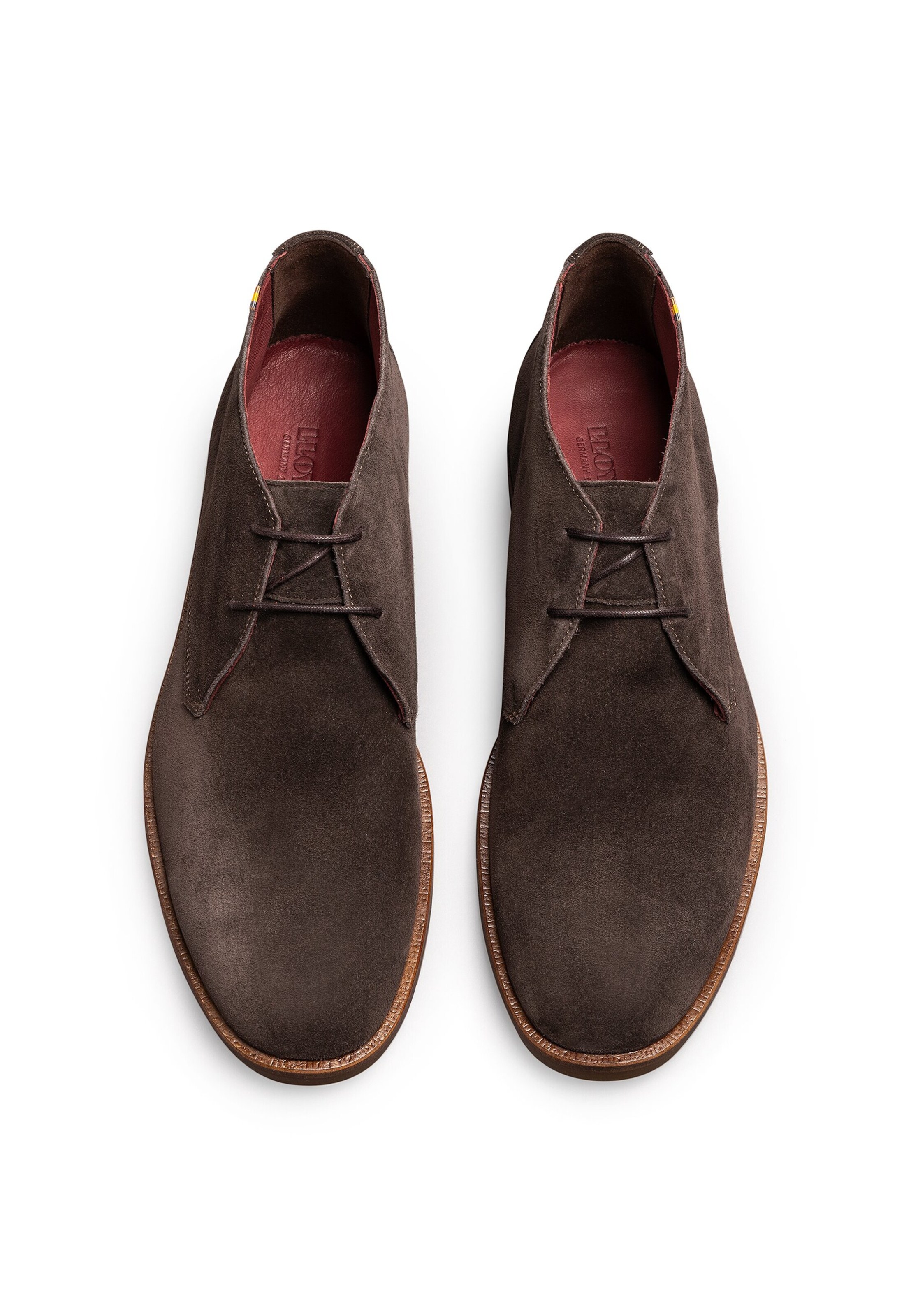 Bottes à lacets 'DEVON' LLOYD en marron