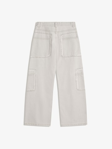 Baggy Jeans de la Bershka pe gri