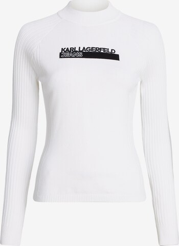 Karl Lagerfeld - Top en blanco: frente