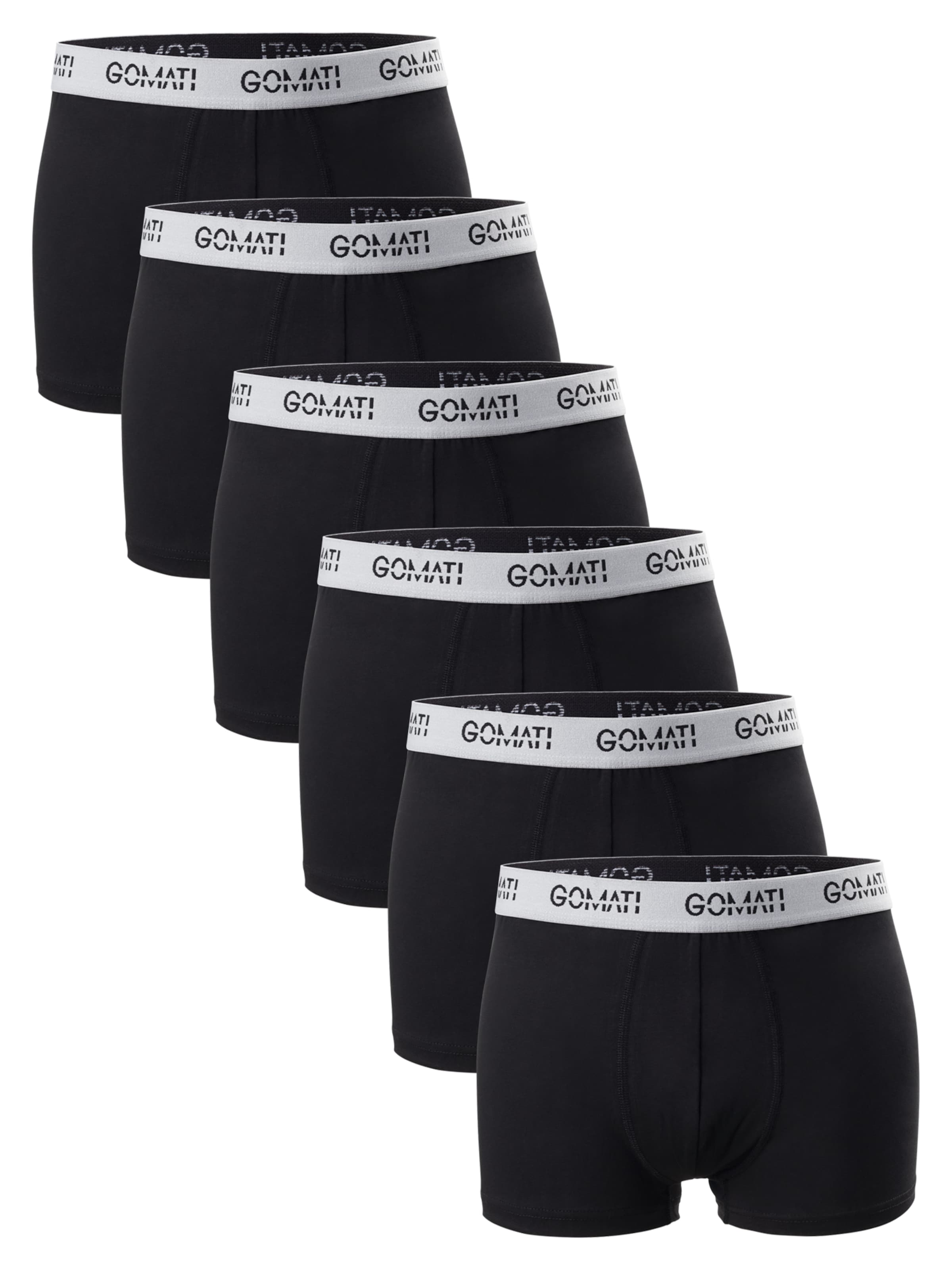 Gomati Boxershorts 'Cotton Comfort'‌ in Grau: Vorderseite