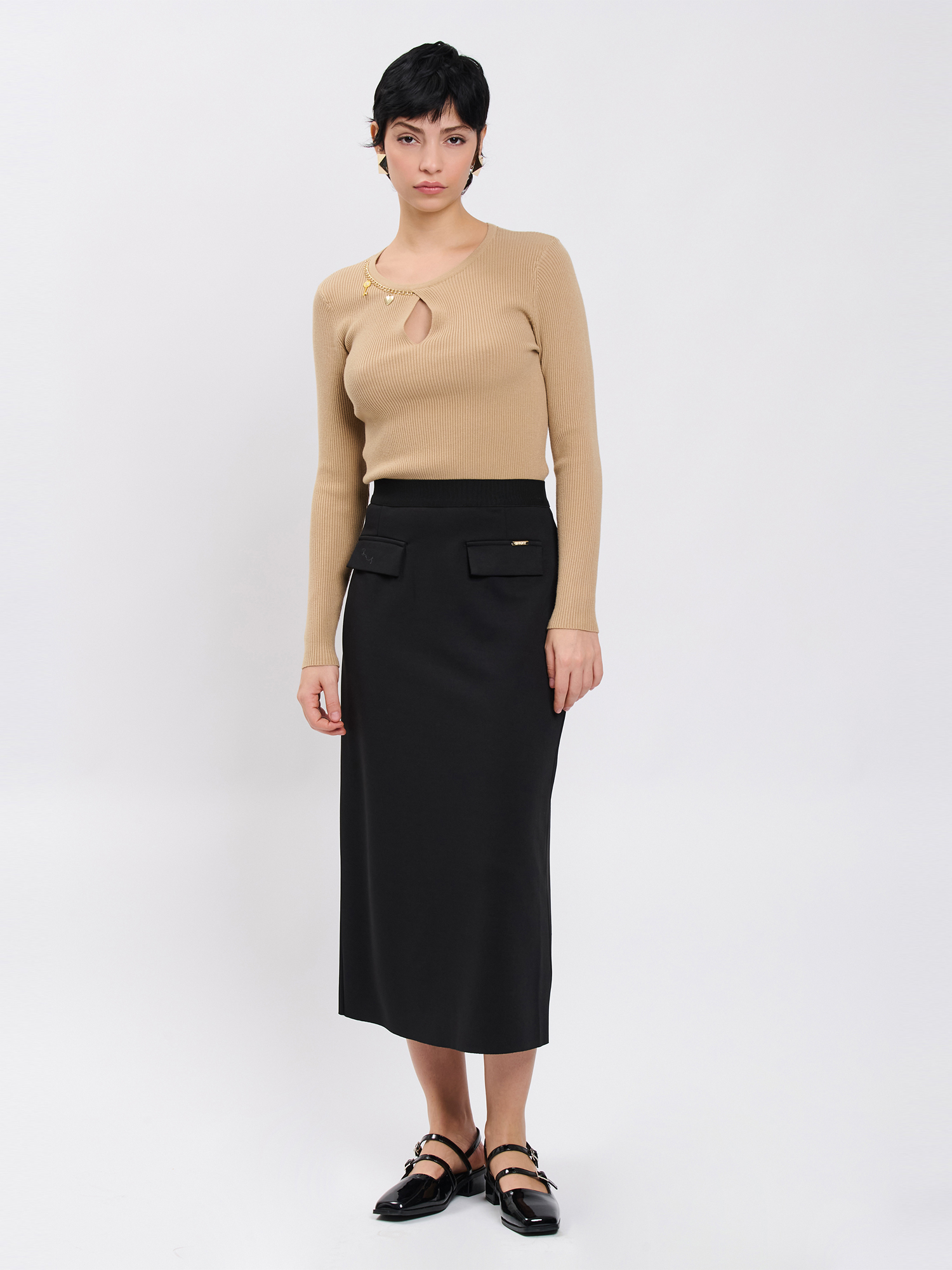 Influencer Skirt in Black
