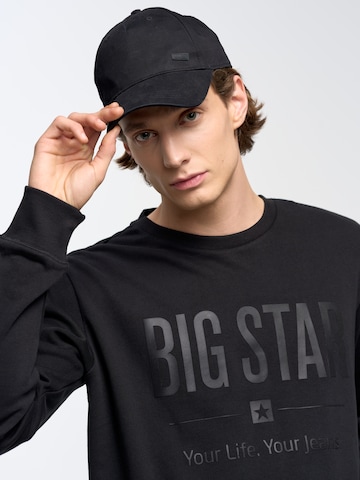 BIG STAR Sweatshirt 'ECODORT' in Zwart