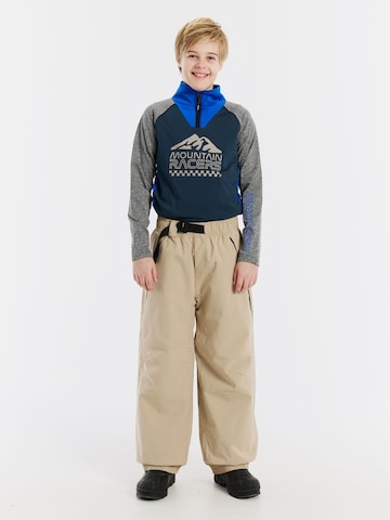 PROTEST Regular Workout Pants 'PRTKenny JR' in Brown
