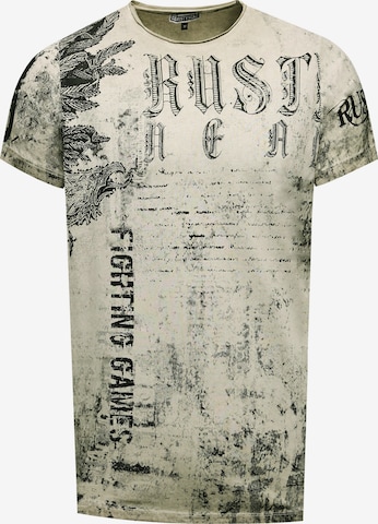 Rusty Neal T-Shirt in Grün: Vorderseite