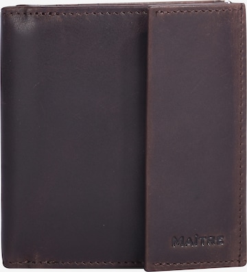 Maître Portemonnee 'Birkheim Gerfried' in Bruin: voorkant